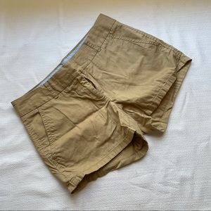 J.Crew Khaki Broken-in Chino Shorts 0